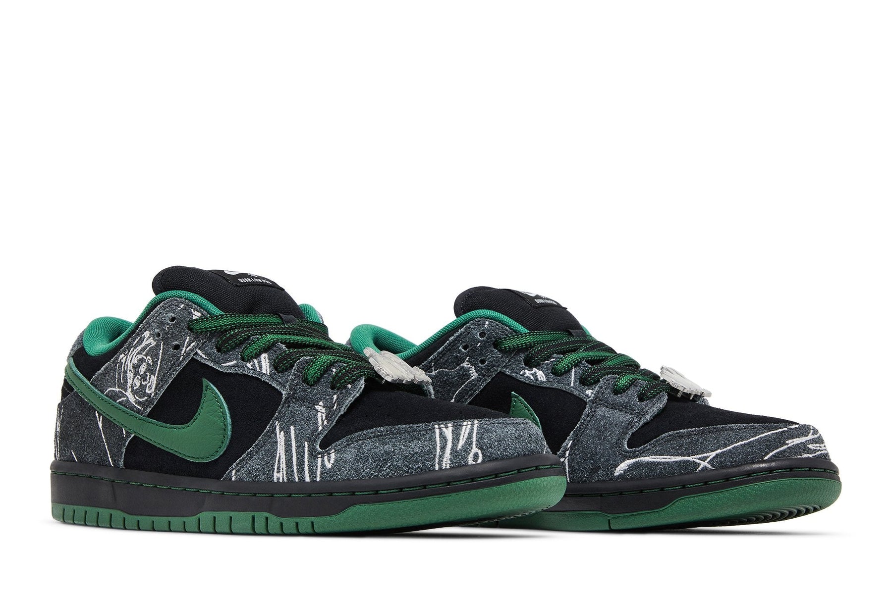 Tênis Nike SB Dunk Low x THERE Skateboarding Ultra Humanized Preto