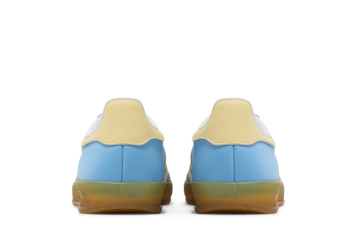 Adidas Gazelle Indoor Semi Blue Burst Almost Yellow Azul