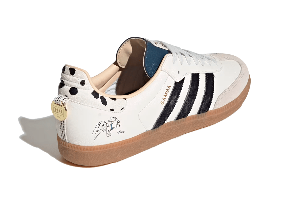 Tênis Adidas Samba Disney 101 Dalmatians Penny Branco