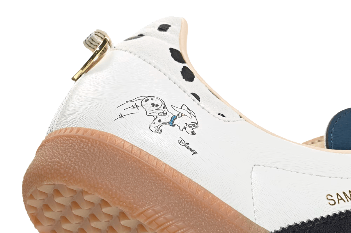 Tênis Adidas Samba Disney 101 Dalmatians Penny Branco