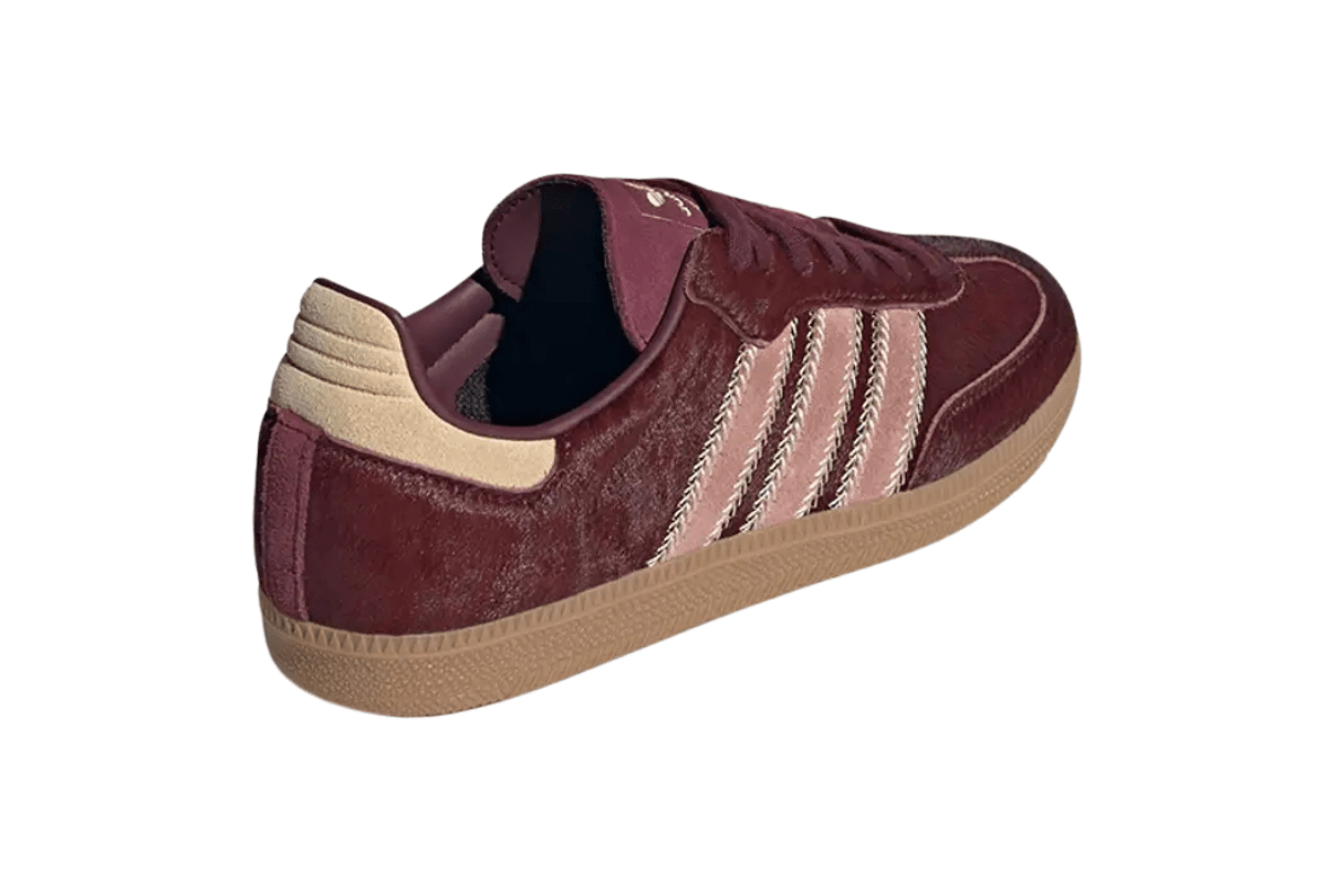 Adidas Samba Og Marron Sand Strata Pony Vinho