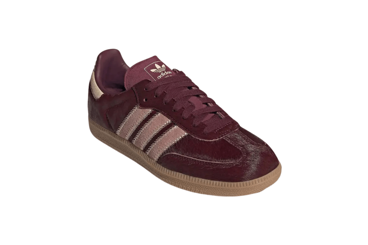 Adidas Samba Og Marron Sand Strata Pony Vinho