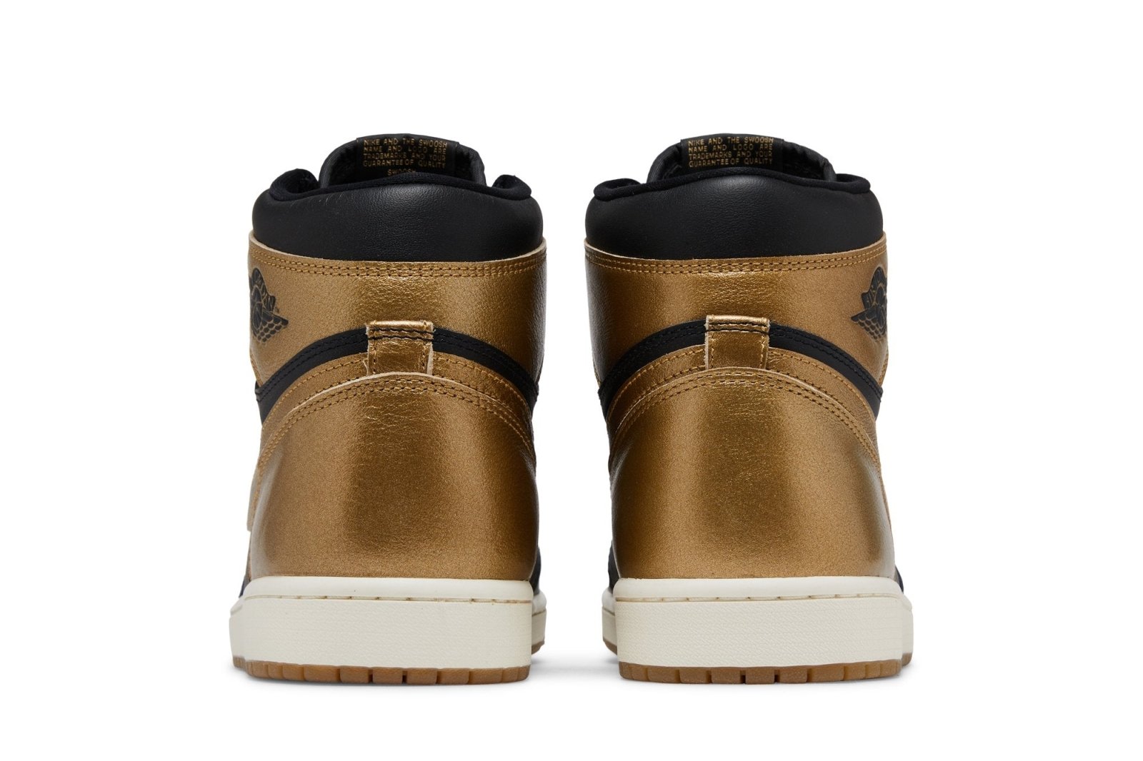 Tênis Air Jordan 1 High Og Black Metallic Gold Preto