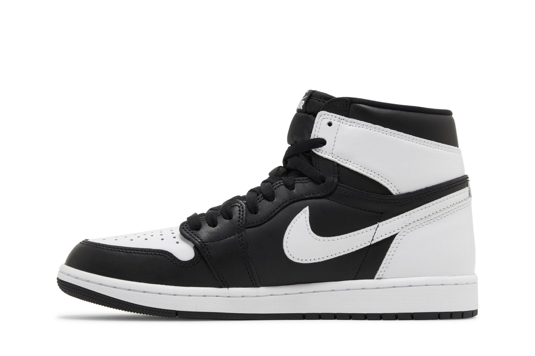 Tênis Air Jordan 1 High OG "Black White" Preto