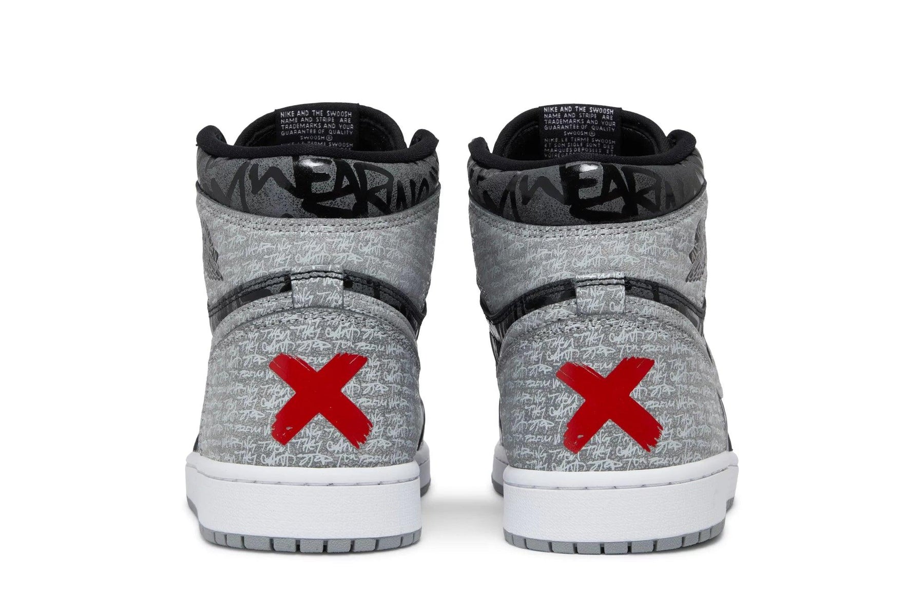Tênis Air Jordan 1 High Og Rebellionaire Cinza