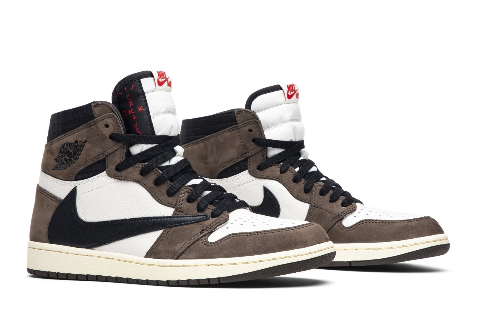 Tênis Nike Travis Scott x Air Jordan 1 Retro High "Mocha"