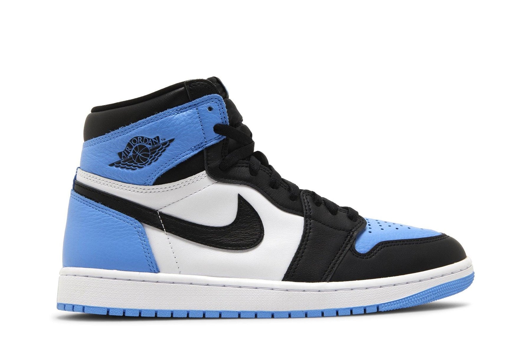 Tênis Air Jordan 1 High OG UNC Toe Azul