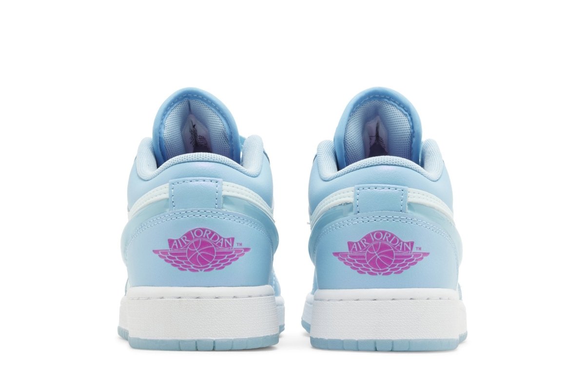 Tênis Air Jordan 1 Low Aquarius Blue Azul