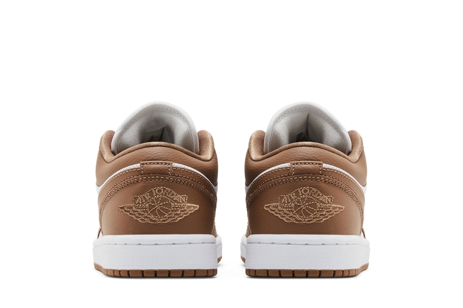 Tênis Nike Air Jordan 1 Low Archaeo Brown White Marrom