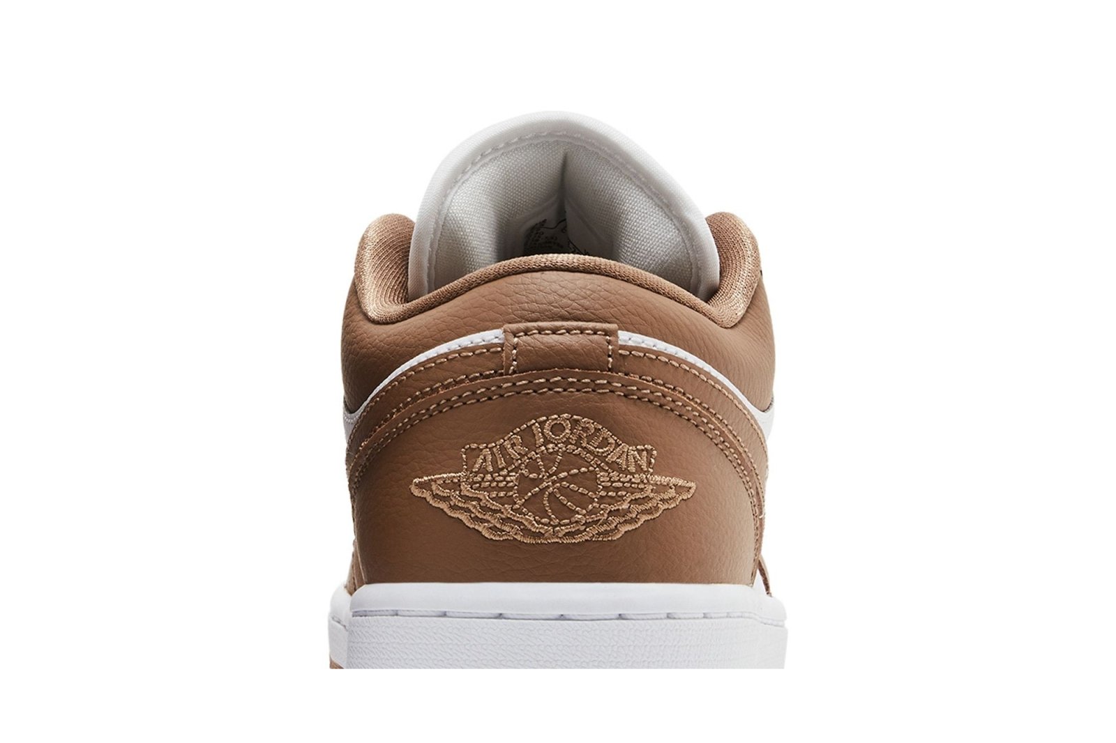 Tênis Nike Air Jordan 1 Low Archaeo Brown White Marrom