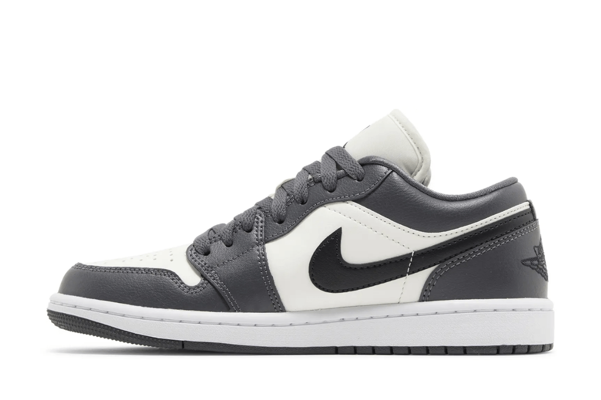 Tênis Air Jordan 1 Low Dark Grey Cinza