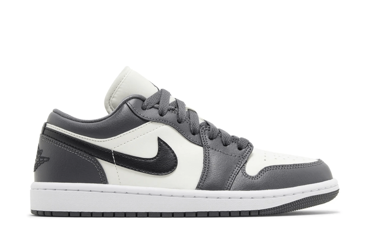 Tênis Air Jordan 1 Low Dark Grey Cinza