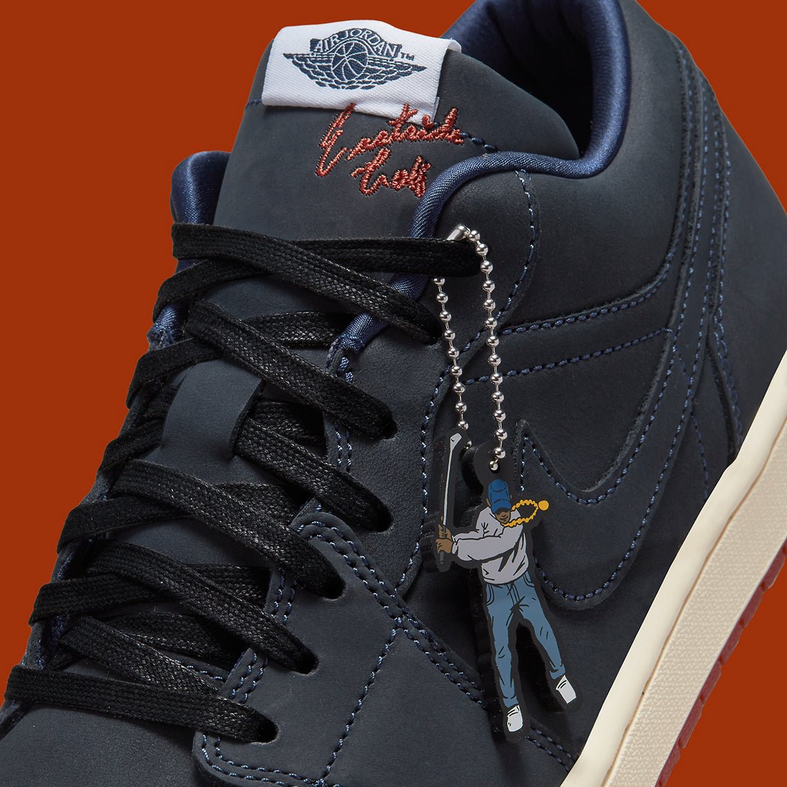 Tênis Air Jordan 1 Low "Eastside Golf" Azul Marinho