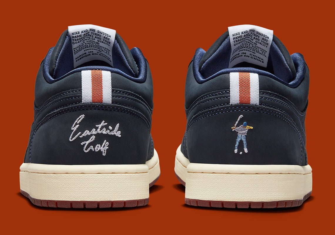 Tênis Air Jordan 1 Low "Eastside Golf" Azul Marinho