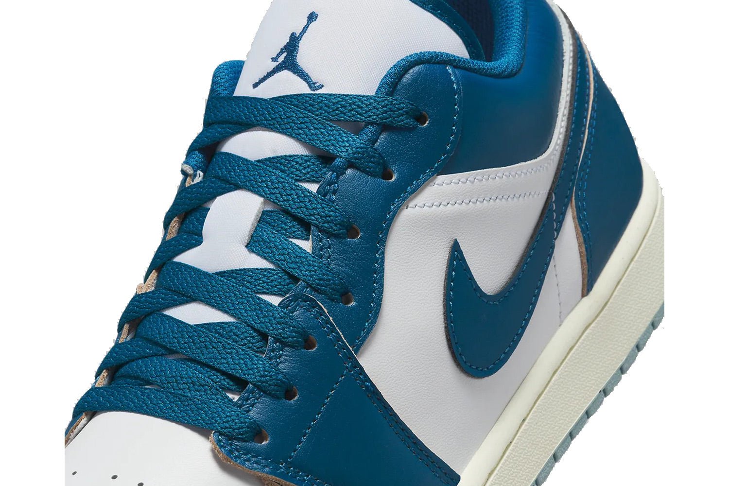 Tênis Air Jordan 1 Low Industrial Blue Azul