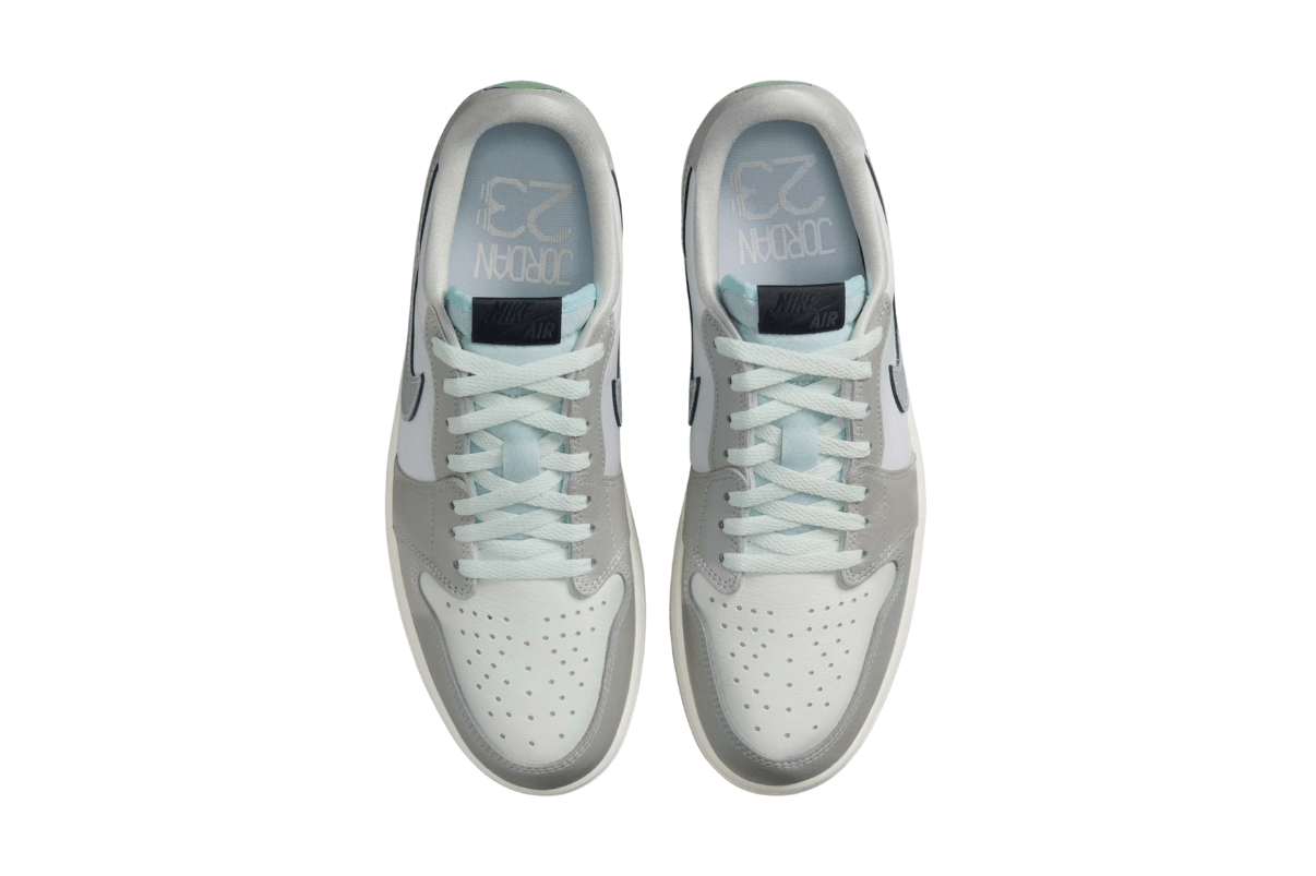 Tênis Air Jordan 1 Low "Lunar New Year" Photon Dust Cinza