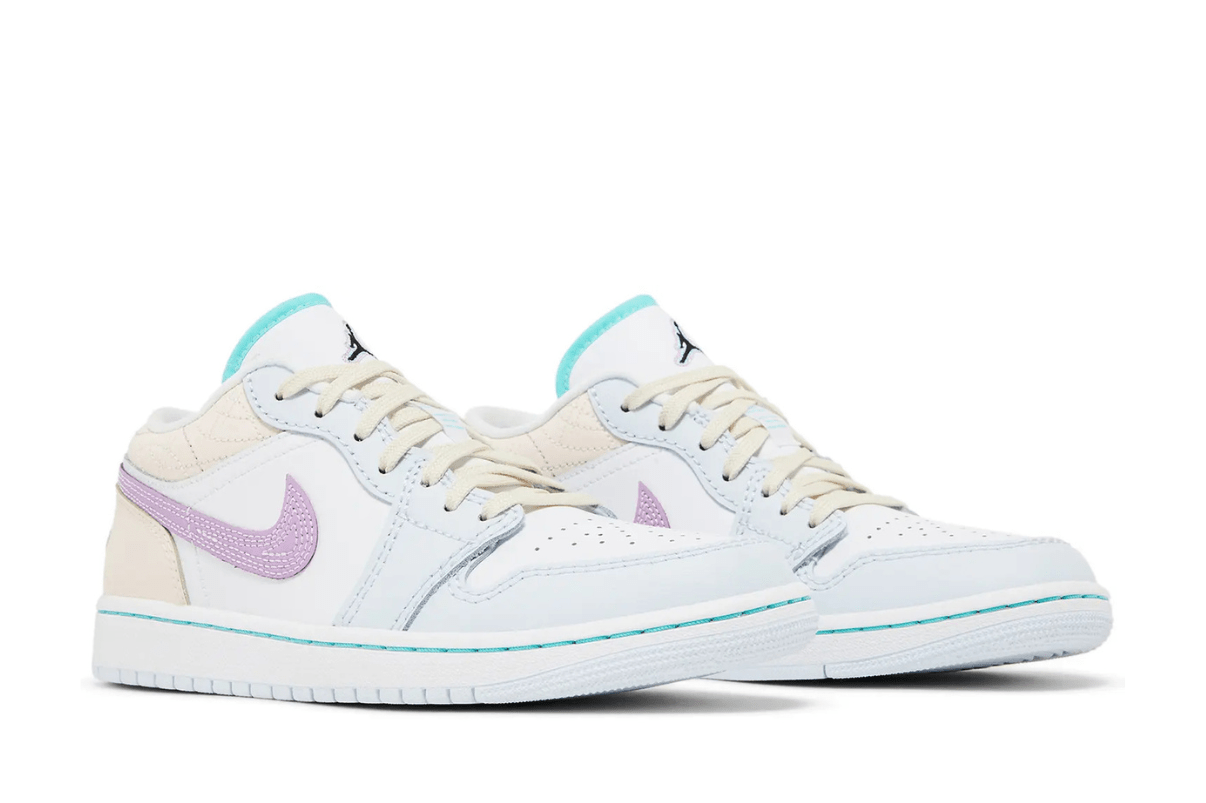 Tênis Air Jordan 1 Low "Multicolor Sashiko" Colorido