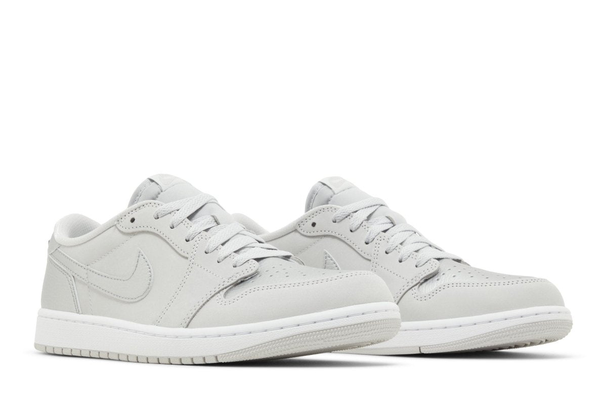 Tênis Air Jordan 1 Low Og Metallic Silver Cinza