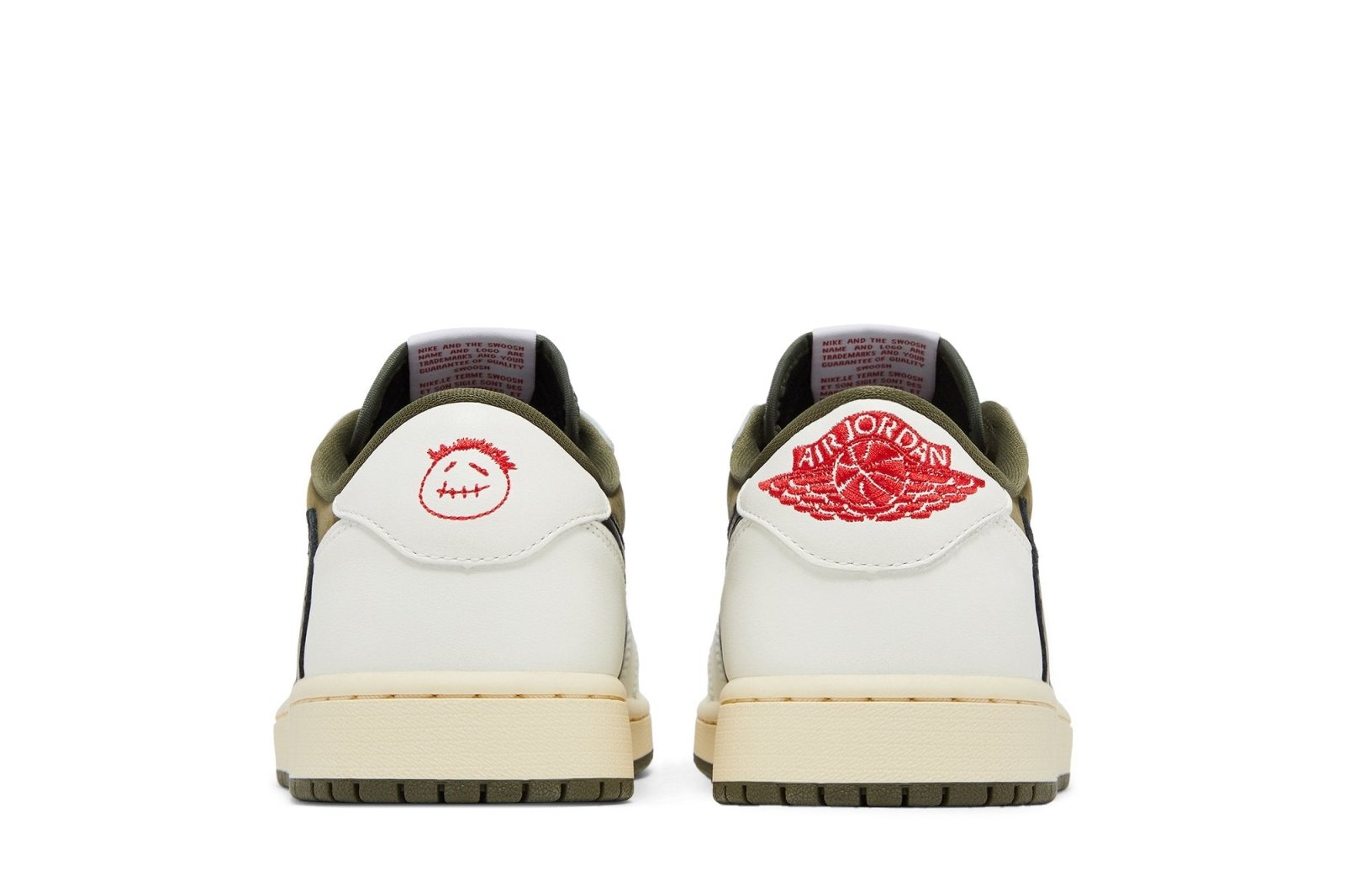 Tênis Nike Travis Scott x Air Jordan 1 Low "Medium Olive"