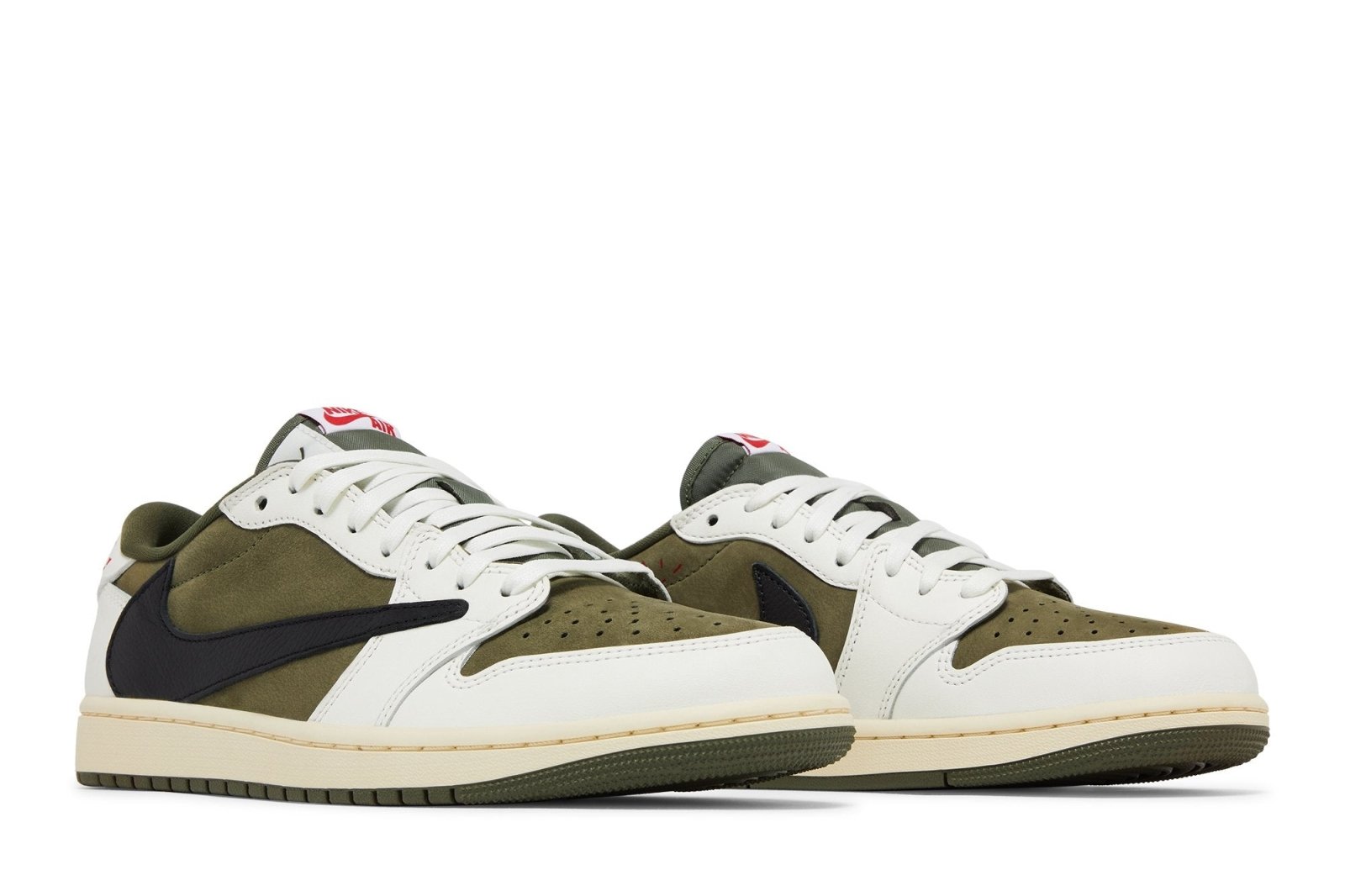 Tênis Nike Travis Scott x Air Jordan 1 Low "Medium Olive"