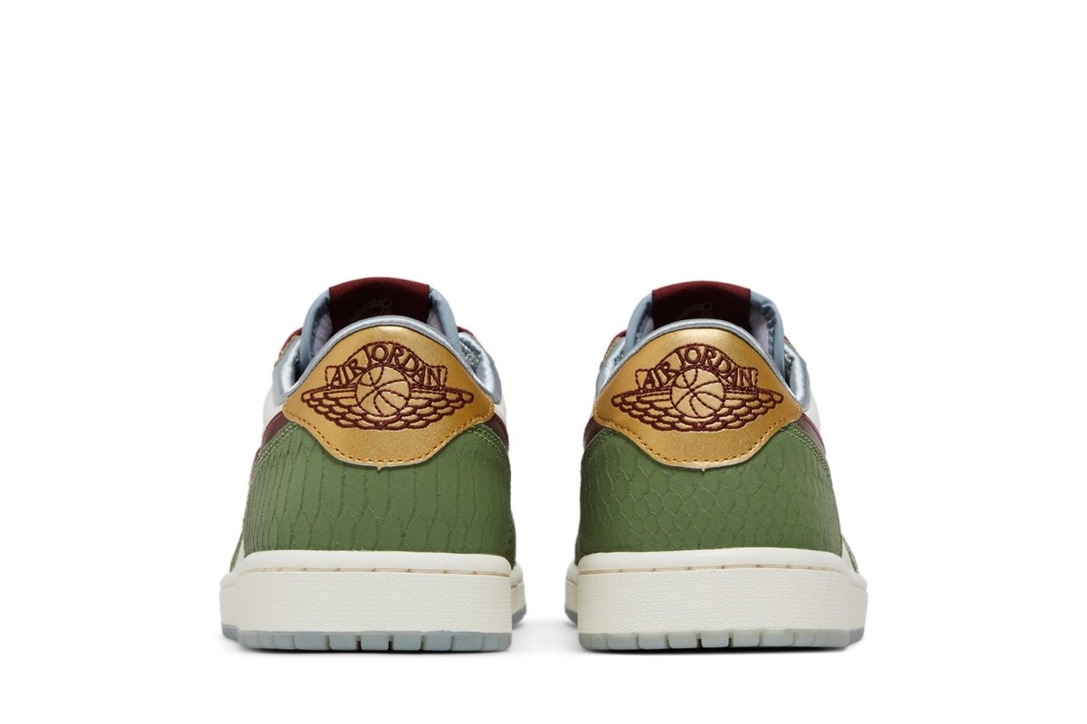Tênis Air Jordan 1 Low Og Year of Dragon Chinese New Year Verde