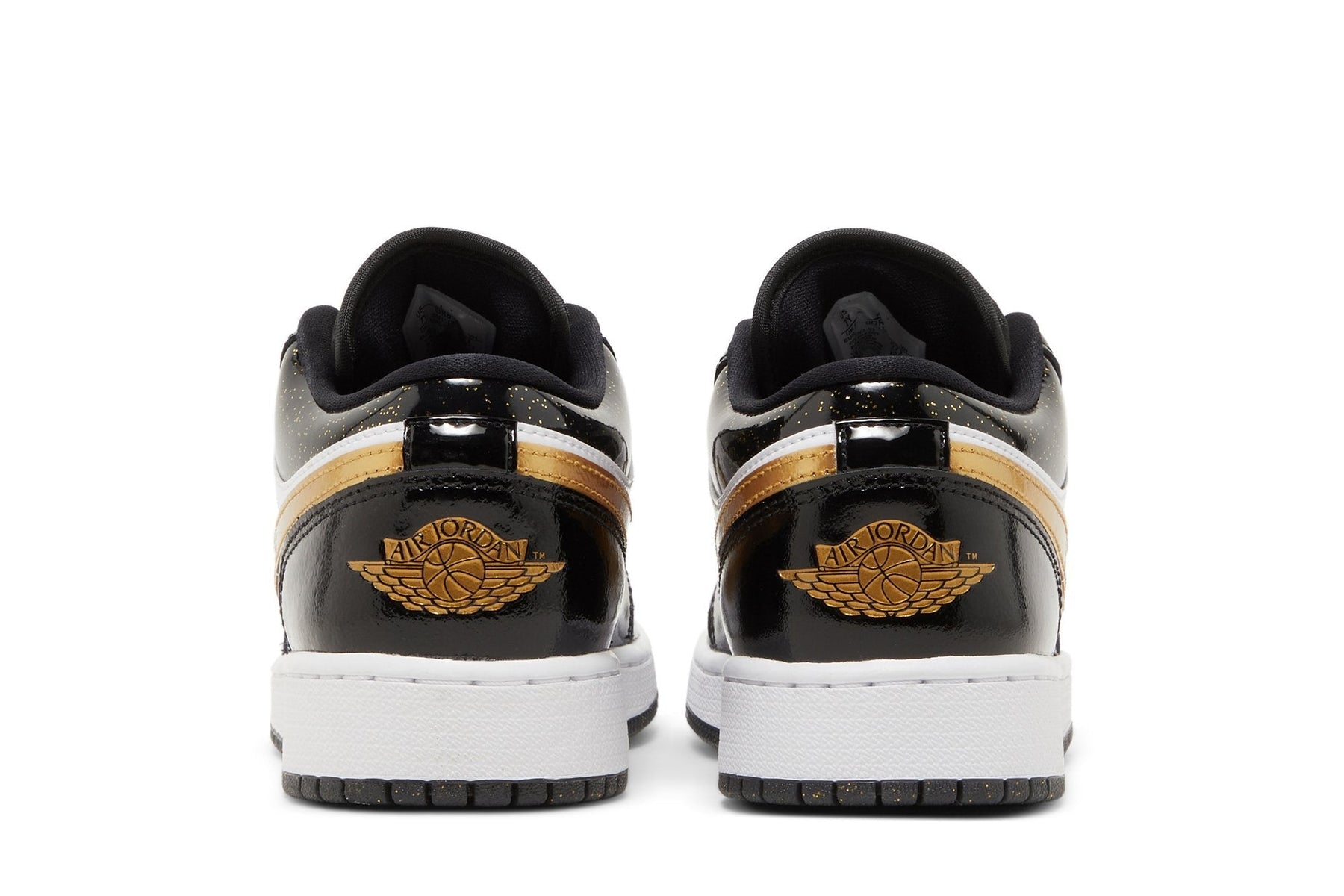 Tênis Air Jordan 1 Low SE Gs "Gold Toe" Preto