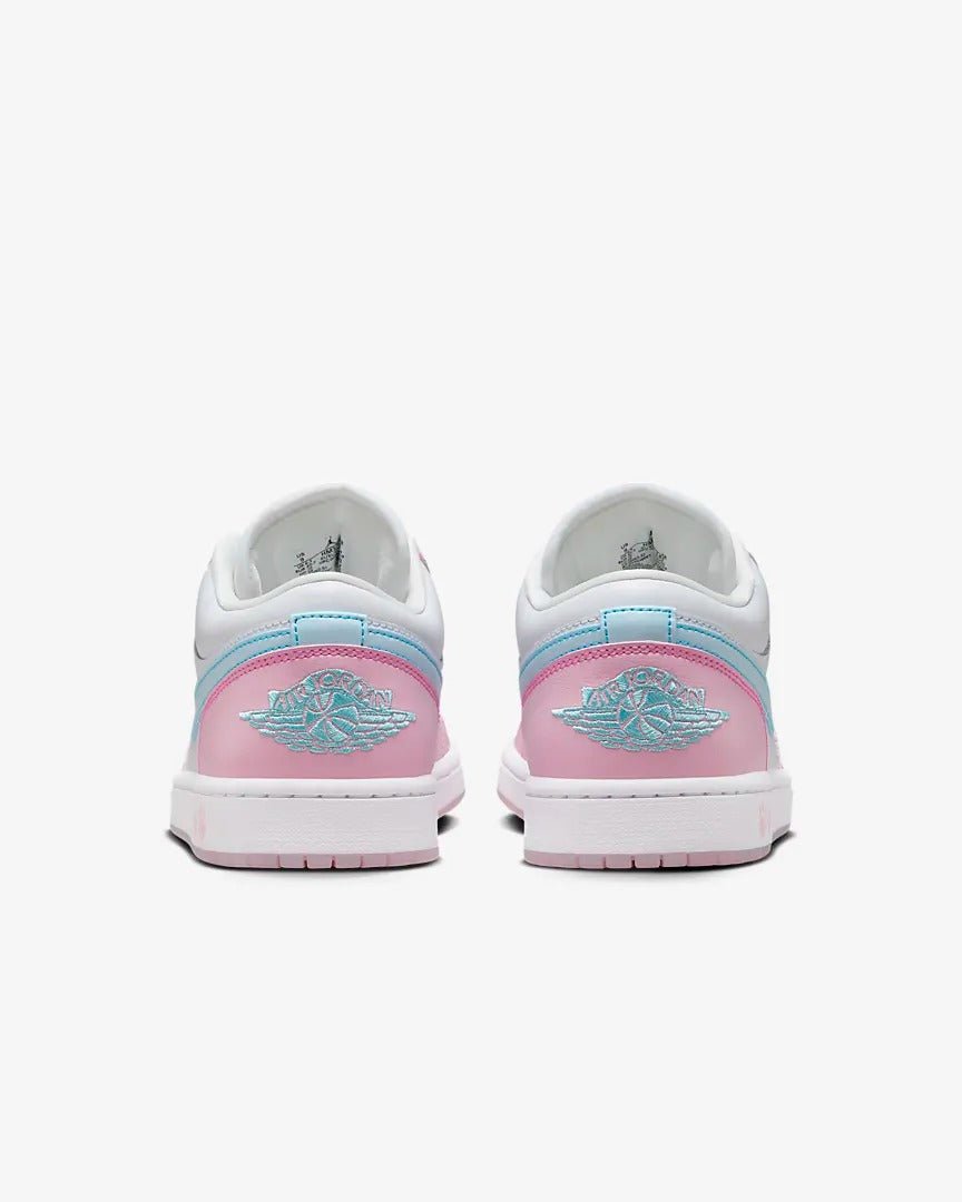 Tênis Air Jordan 1 Low Se Paw Print Pink Foam Rosa