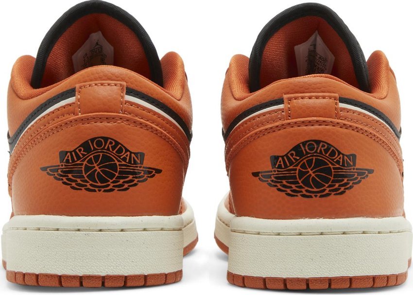 Tênis Air Jordan 1 Low SE Sport Spice Laranja