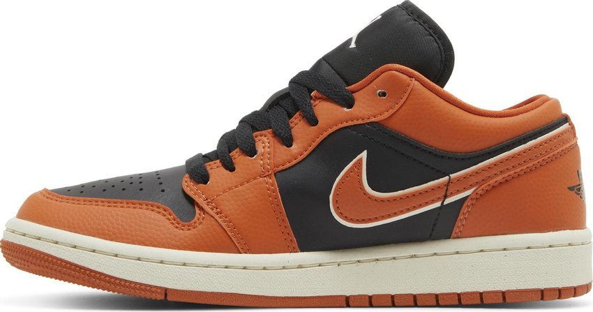 Tênis Air Jordan 1 Low SE Sport Spice Laranja