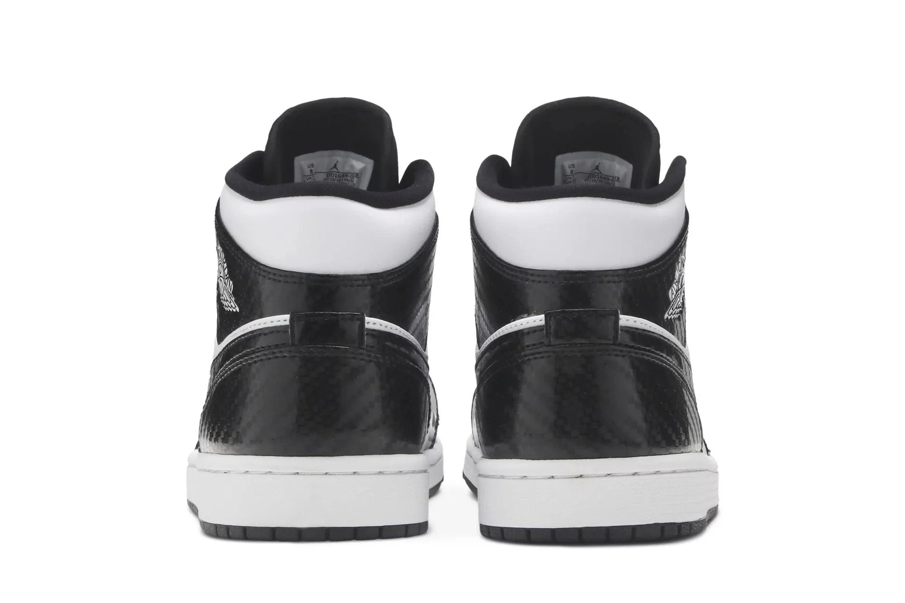 Tênis Air Jordan 1 Mid Carbon Fiber Preto