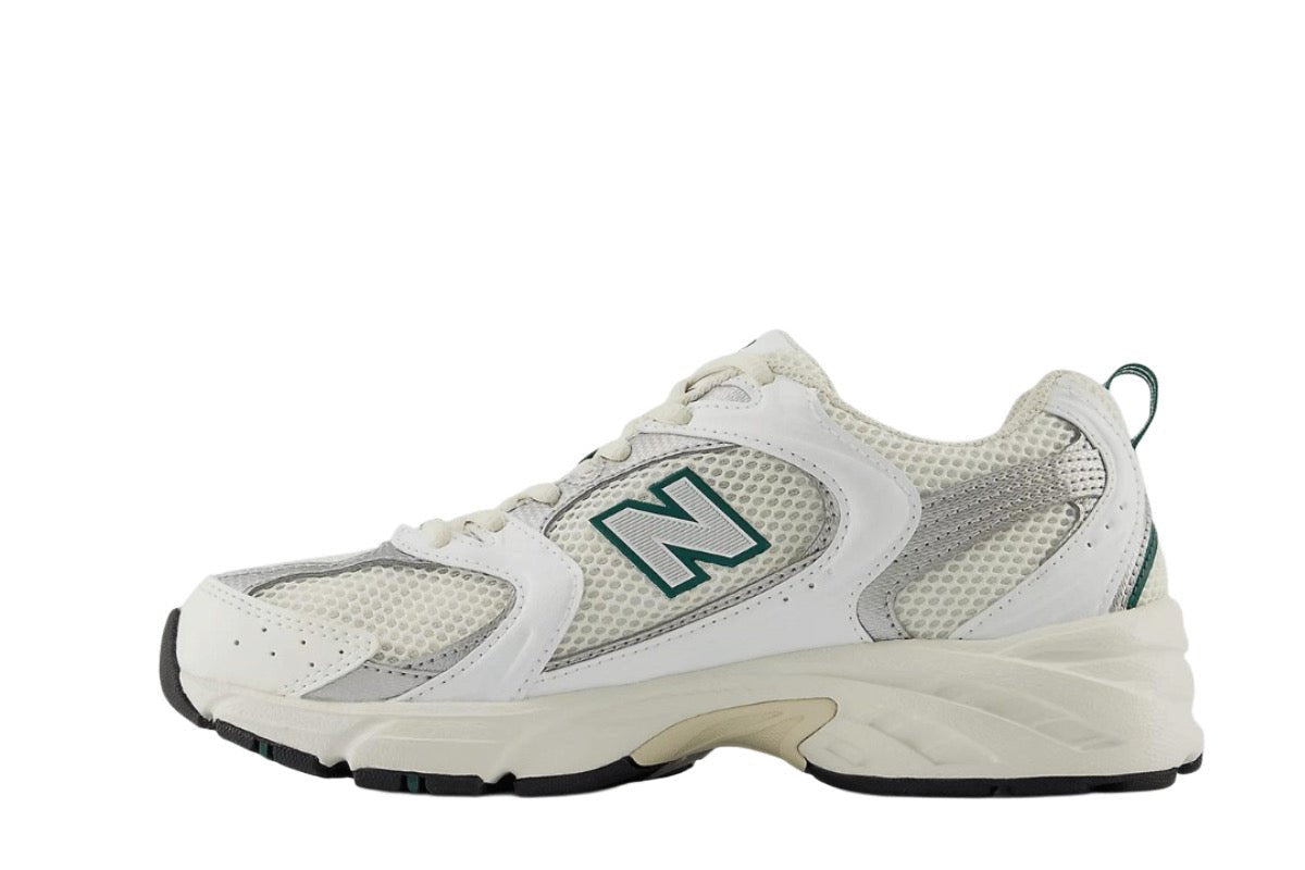 Tênis New Balance 530 Sea Salt White Marsh Green Branco