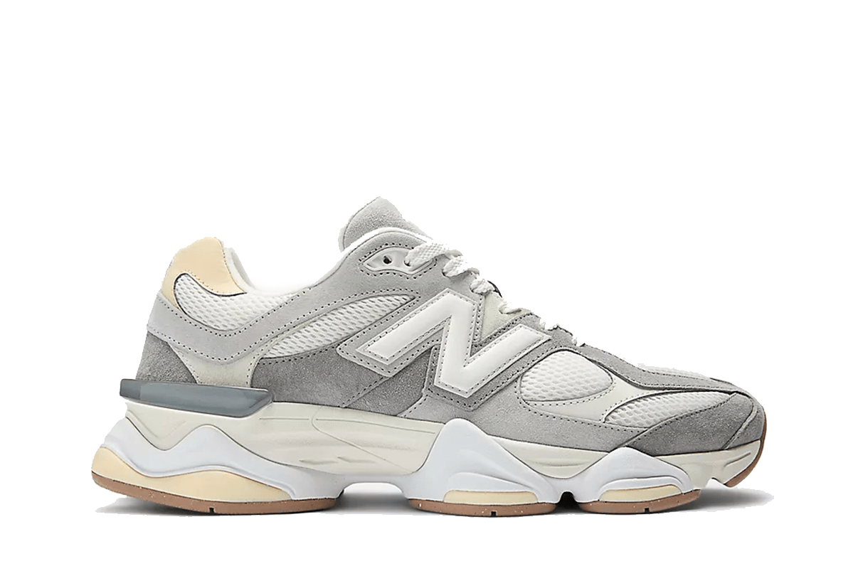 Tênis New Balance 9060 Mesh Slate Grey Calcium Cinza
