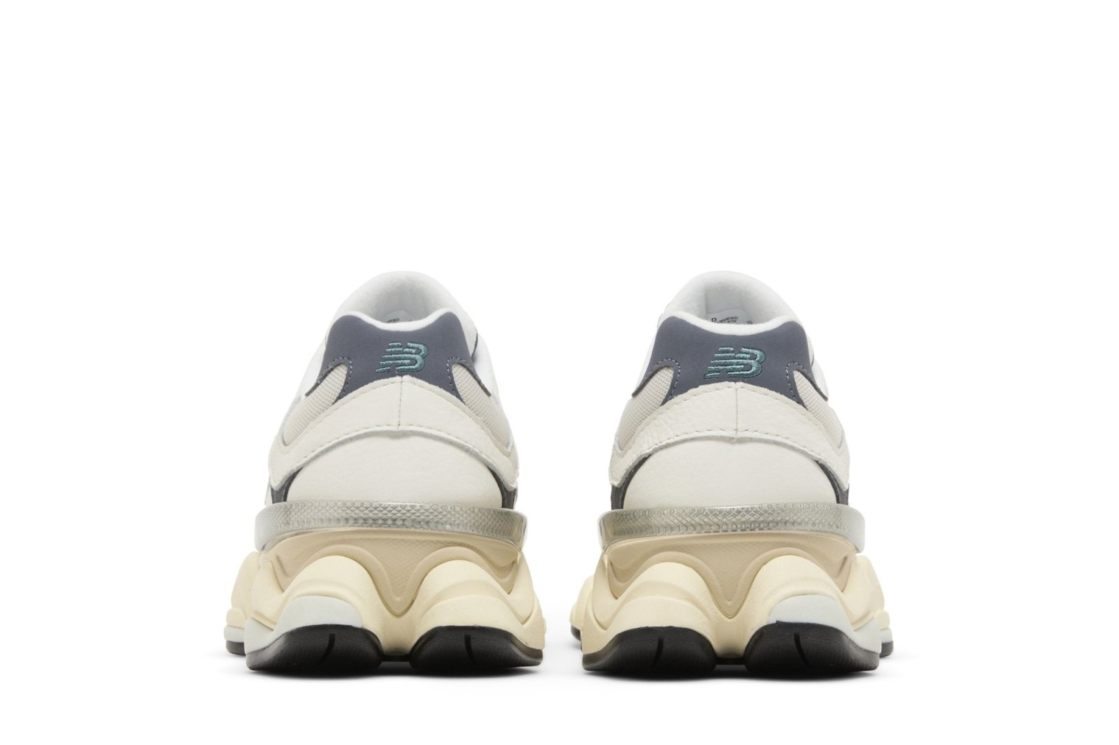 Tênis New Balance 9060 Sea Salt New Spruce Dark Artic Grey Cinza