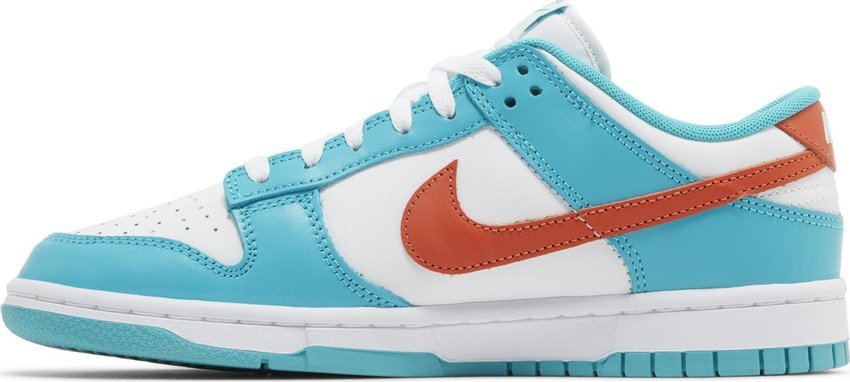 Tênis Nike Dunk Low "Miami Dolphins" Azul