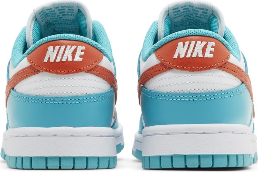 Tênis Nike Dunk Low "Miami Dolphins" Azul