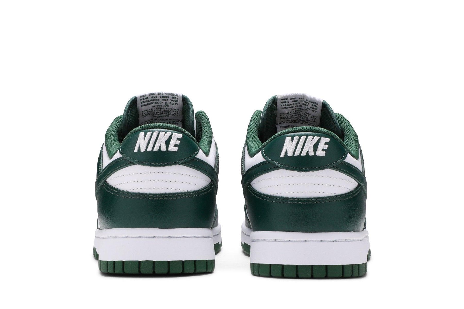 Tênis Nike Dunk Low Varsity Green "Michigan State" Verde