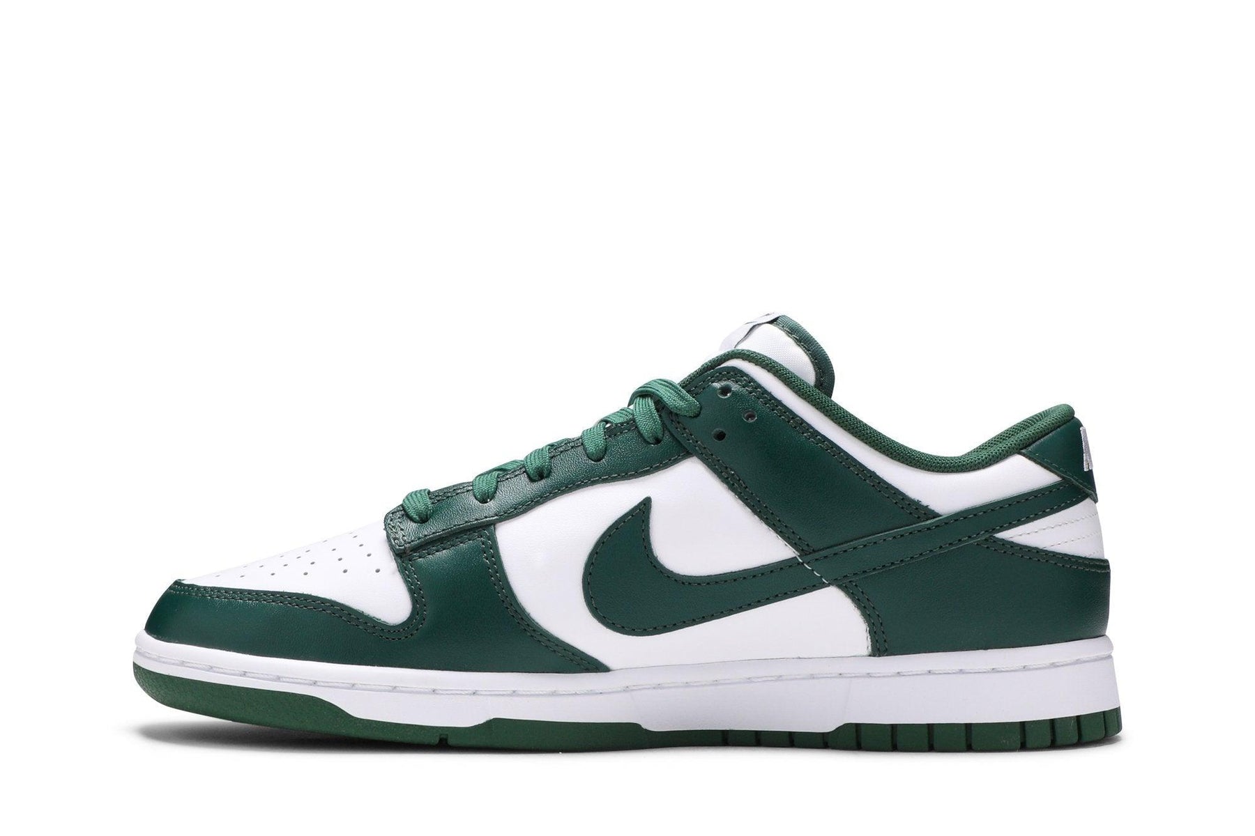 Tênis Nike Dunk Low Varsity Green "Michigan State" Verde