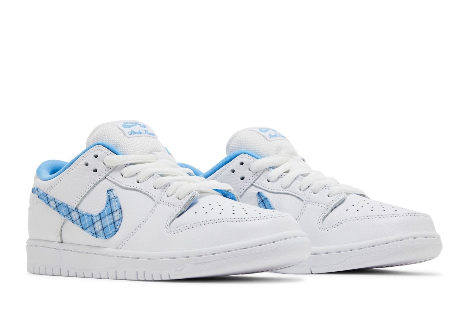 Tênis Nike SB Dunk Low x Nicole Hause White University Blue Branco