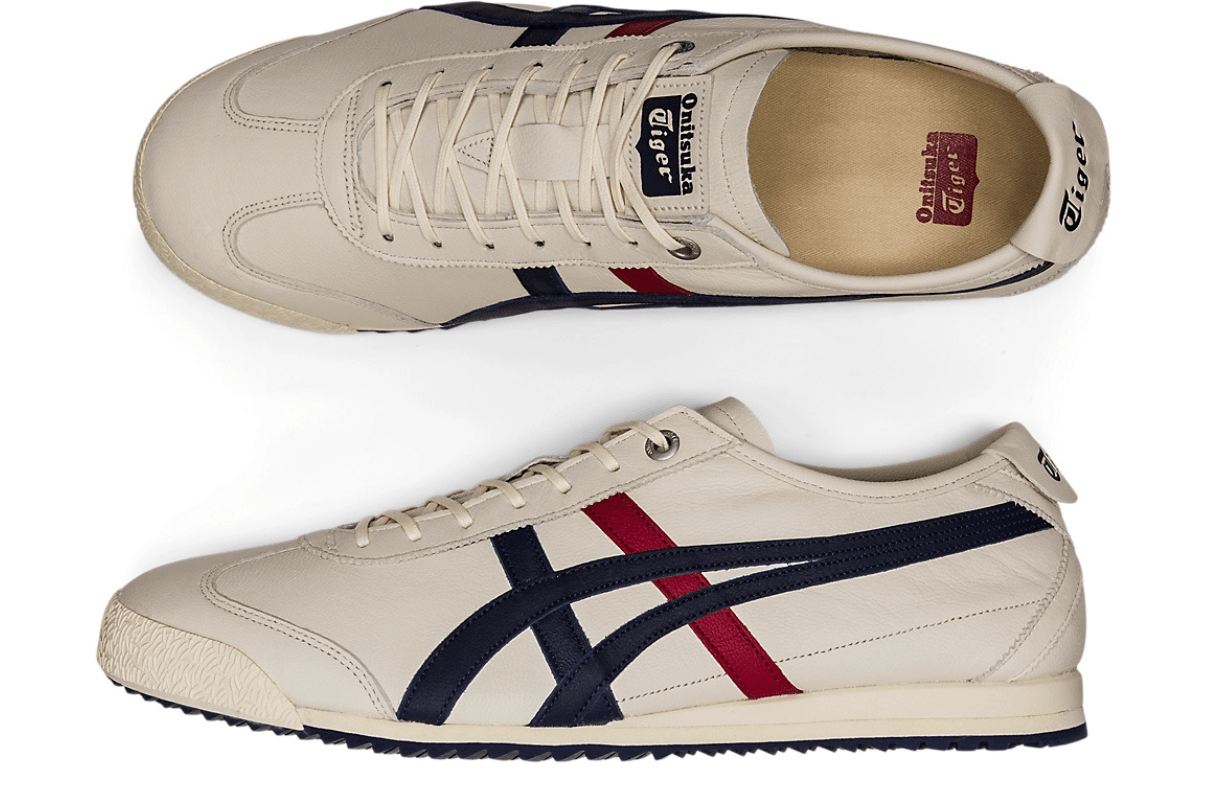 Tênis Onitsuka Tiger Mexico 66 SD Cream Peacoat Navy Red Bege