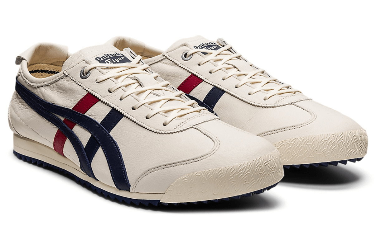 Tênis Onitsuka Tiger Mexico 66 SD Cream Peacoat Navy Red Bege