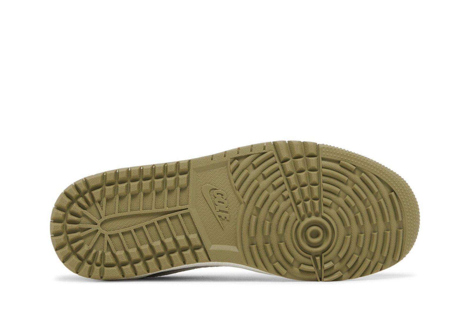 Tênis Nike Travis Scott x Air Jordan 1 Low Golf 'Neutral Olive'