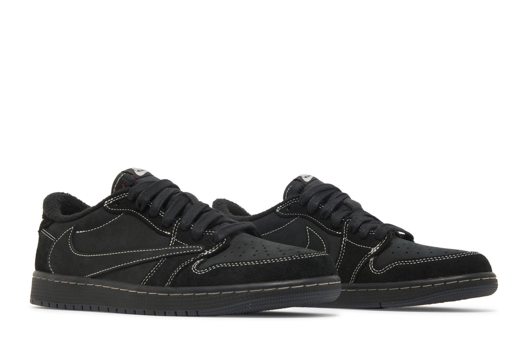 Tênis Nike Travis Scott x Air Jordan 1 Low Black Phantom