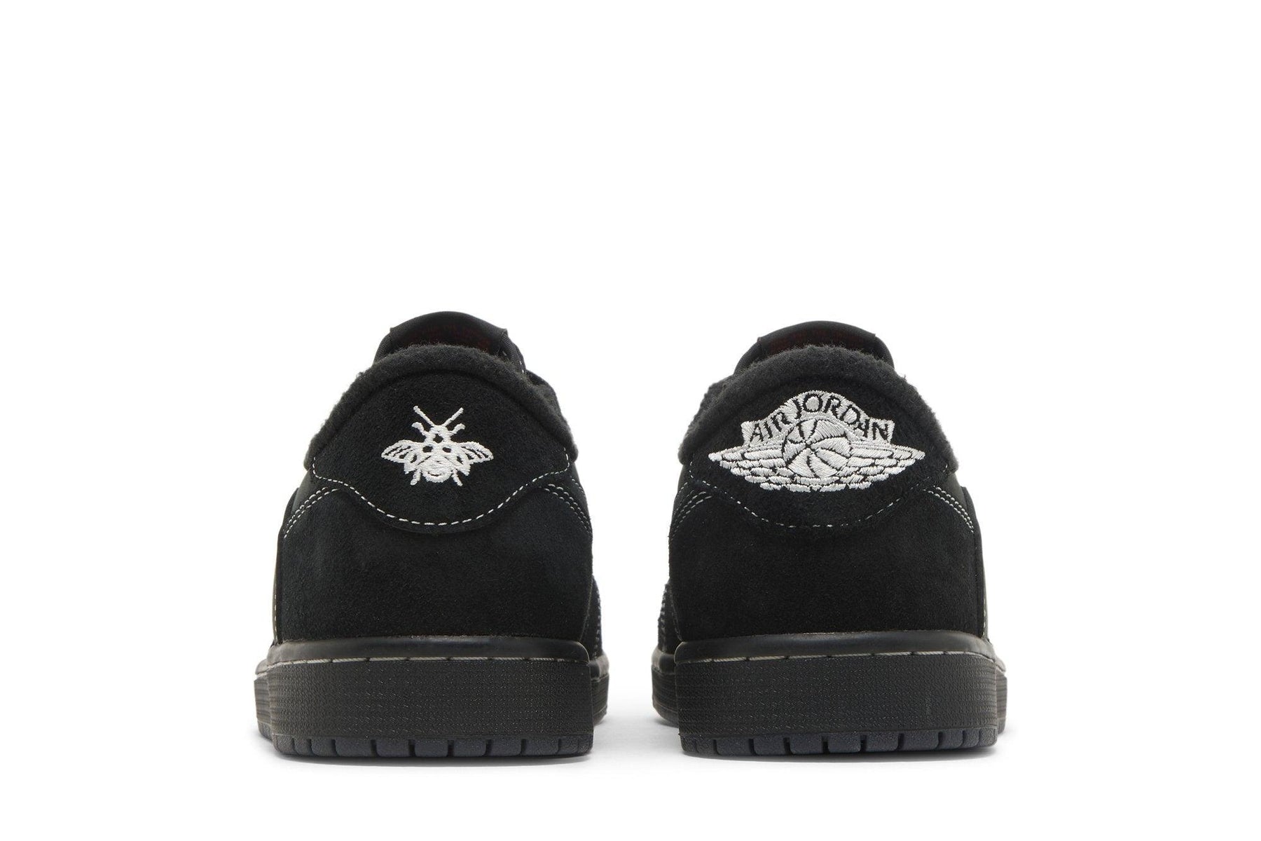 Tênis Nike Travis Scott x Air Jordan 1 Low Black Phantom