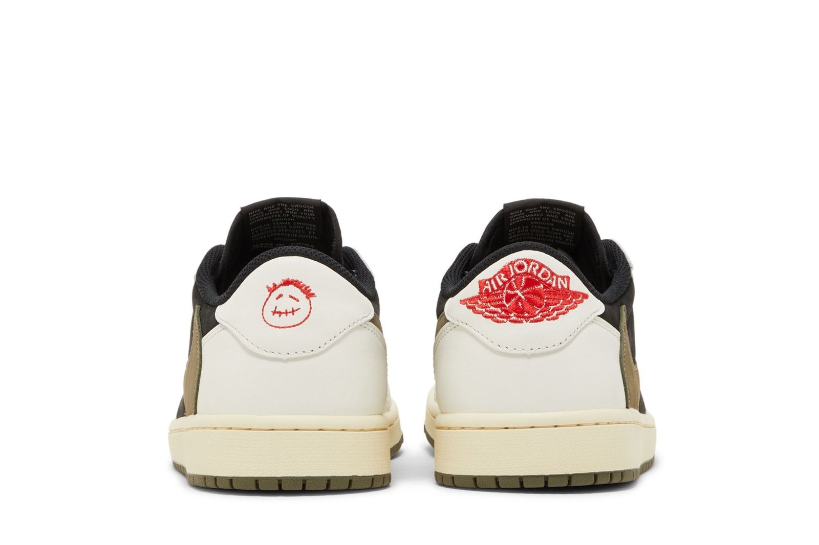 Tênis Nike Travis Scott x Air Jordan 1 Low "Olive"