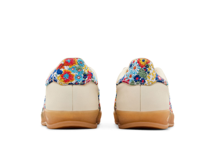 Adidas Gazelle Indoor Liberty London Floral Embroidery Stripes Multi-Color