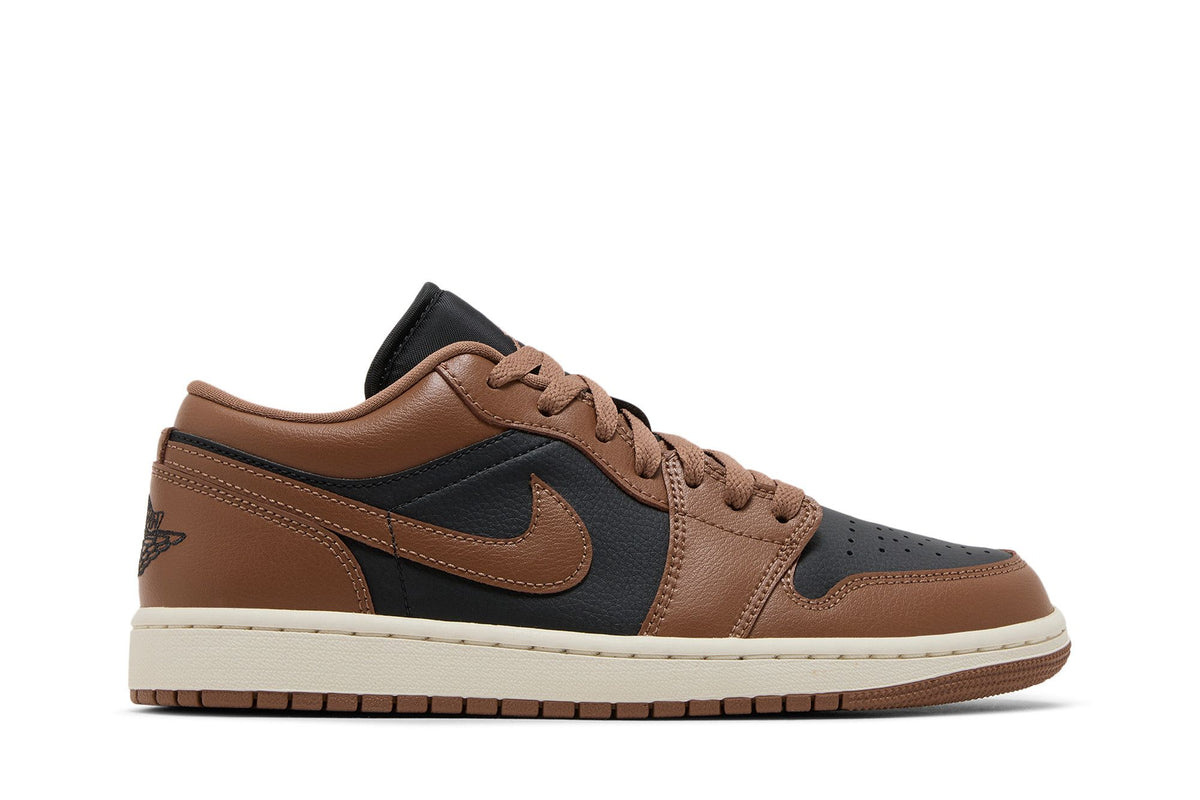 Tênis Nike Air Jordan 1 Low Black Brown Marrom