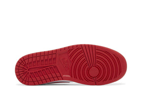 Tênis Jordan 1 Retro Low OG University Red Branco