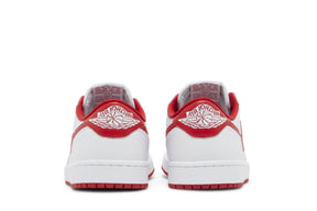 Tênis Jordan 1 Retro Low OG University Red Branco