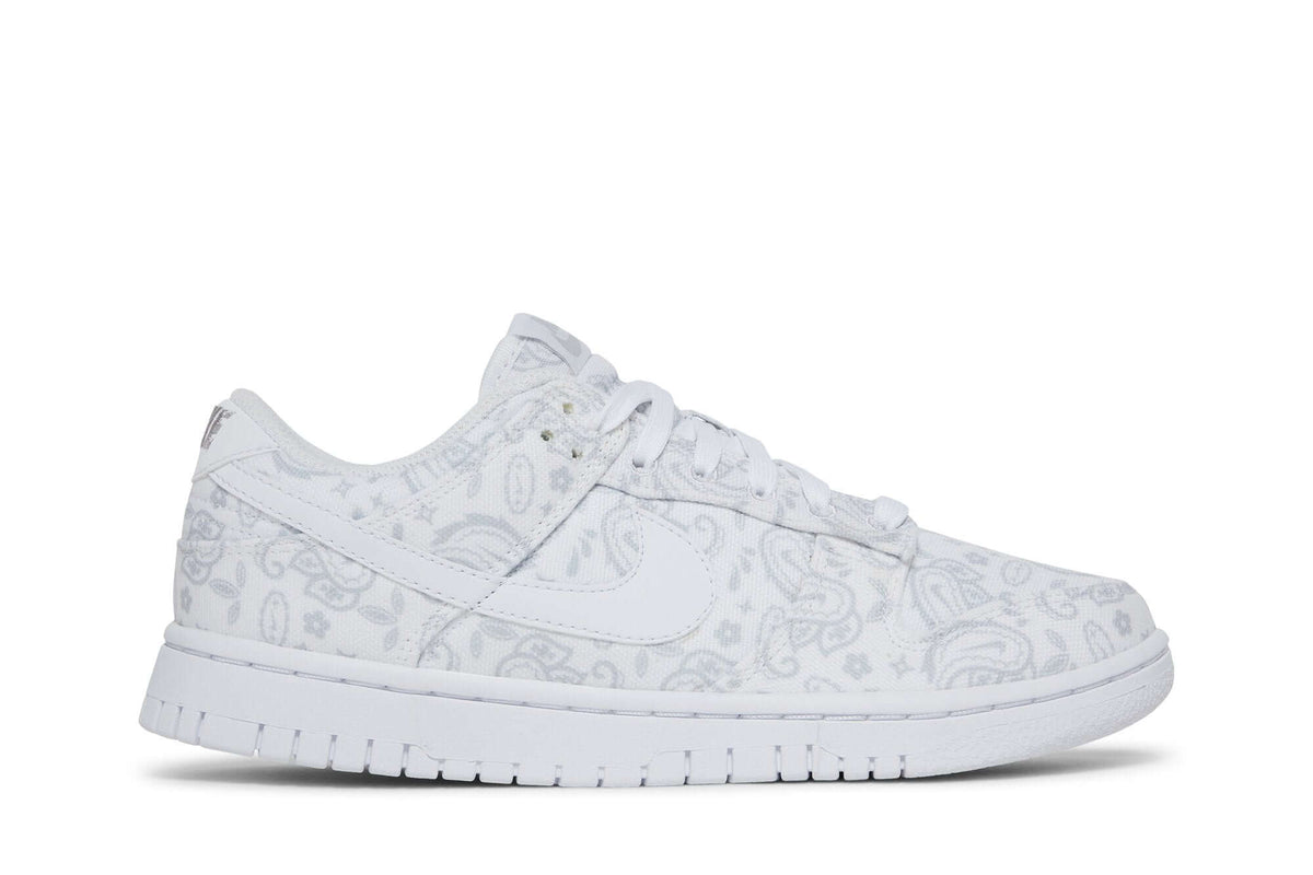 Tênis Nike Dunk Low White Paisley Branco