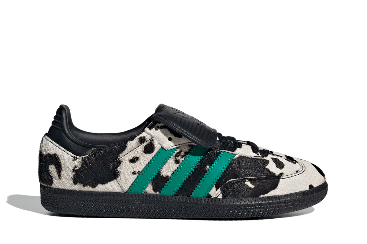 Tênis Adidas Samba LT Cow Print Black White Preto